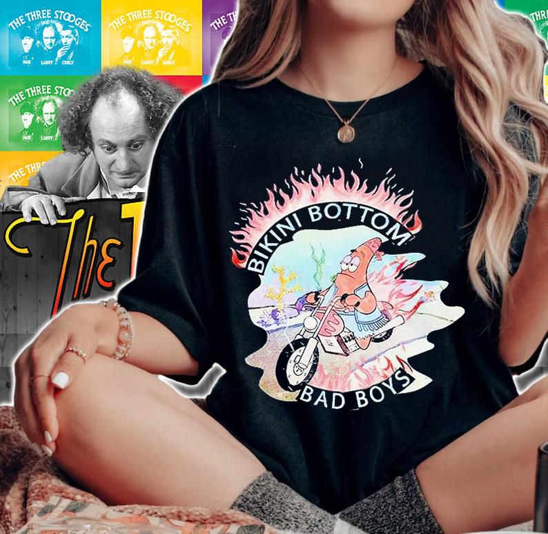 Patrick bikini bottom bad boys T-shirt woman shirt