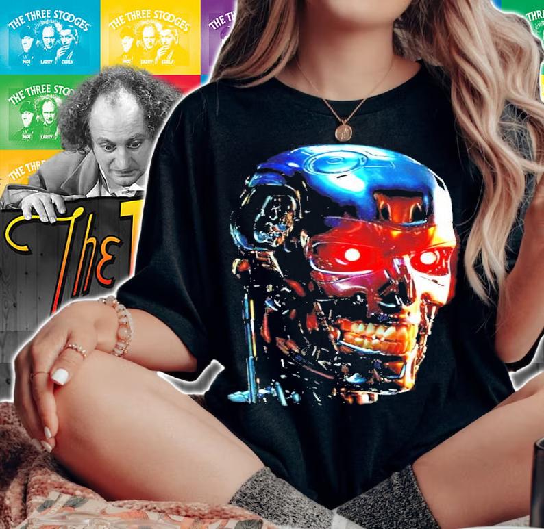 Terminator T100 Arnold Schwarzenegger shirt
