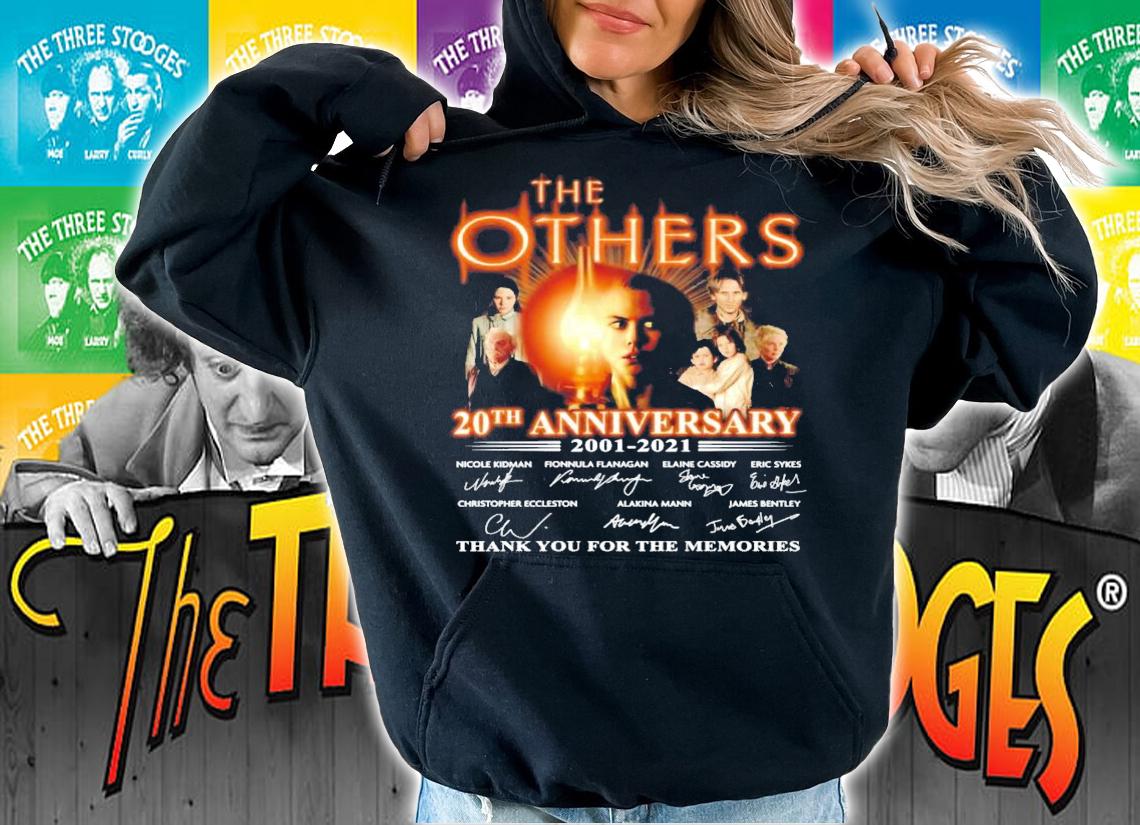 The Others 20th anniversary 2001-2021 signatures shirt hoodie