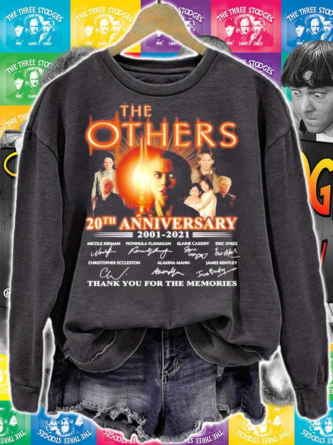 The Others 20th anniversary 2001-2021 signatures shirt sweatshirt