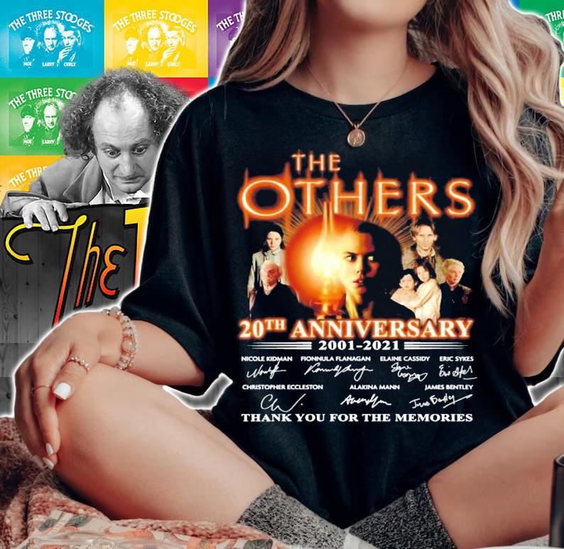The Others 20th anniversary 2001-2021 signatures shirt woman shirt