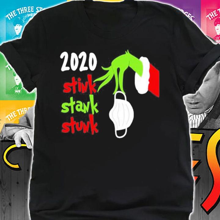 2020 Stink Stank Stunk Funny Quarantine Christmas t-shirt