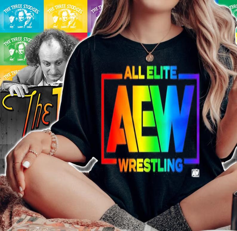 All elite AEW wrestling shirt