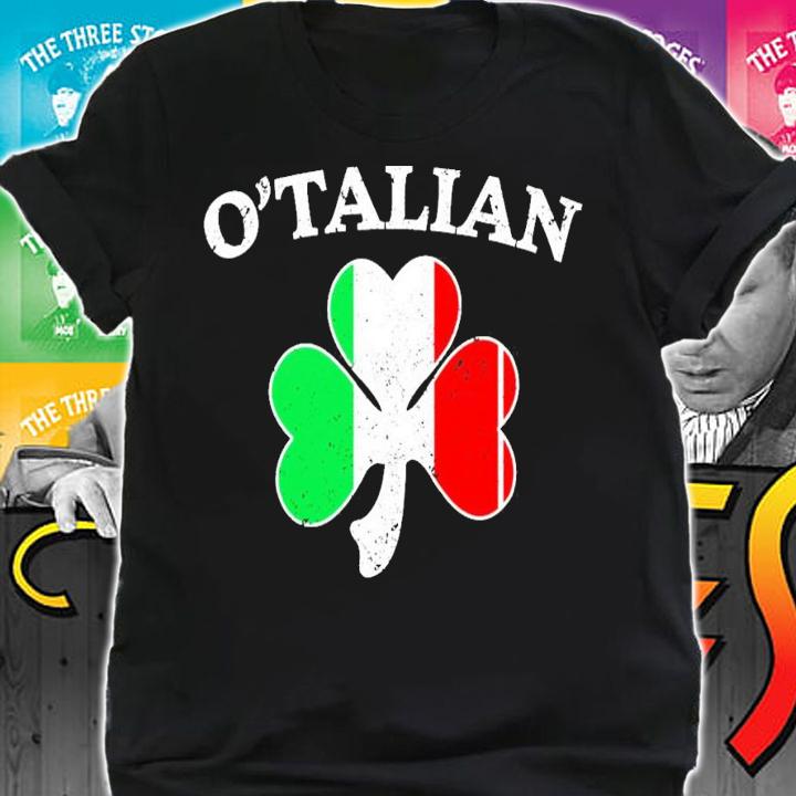 O'Talian Flag St.Patrick's Day shirt