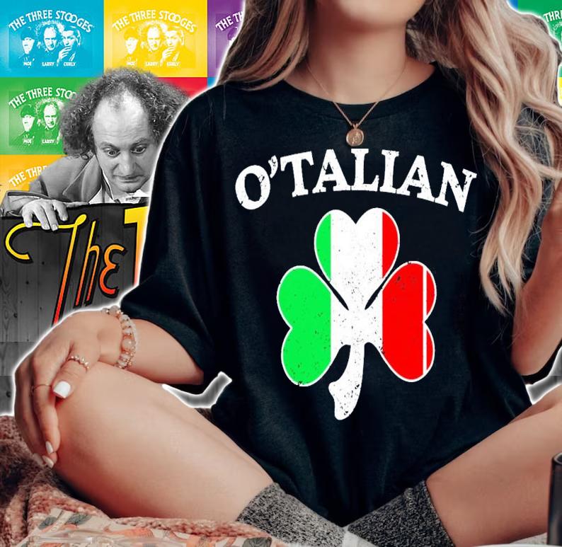 O'Talian Flag St.Patrick's Day shirt