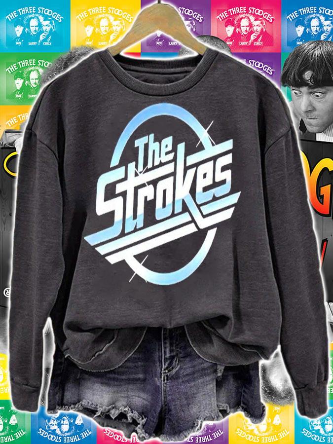 The Strokes Logo Band shirt sweatshirt