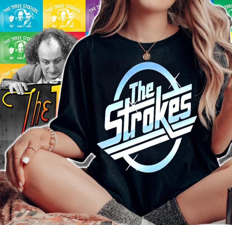The Strokes Logo Band shirt woman shirt