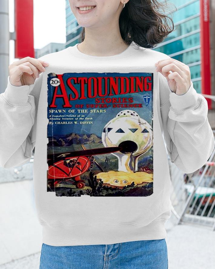 1930s science fiction futuristic classic comic book cover artwork shirt sweatshirt