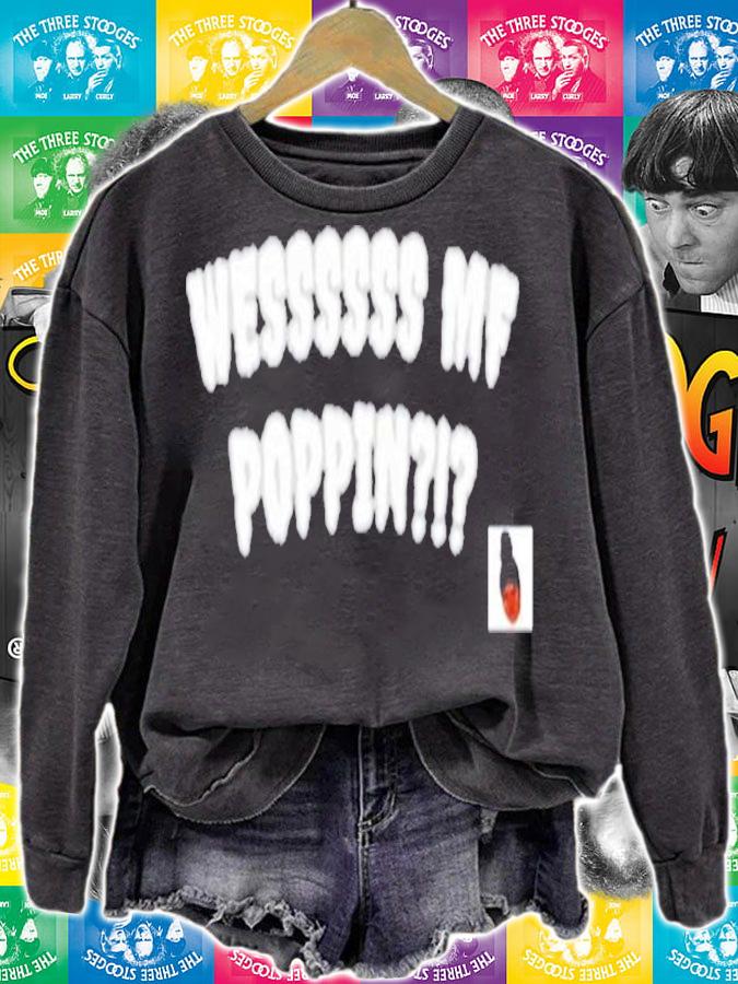 Weluvche wesss wf poppin shirt sweatshirt