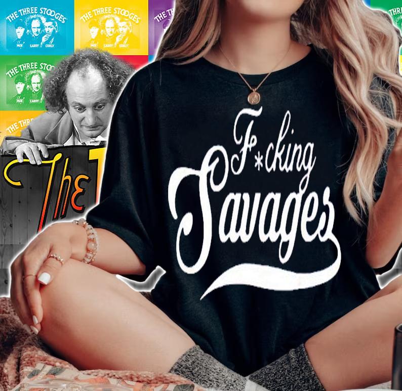 Fucking Savages Yankees T-shirt woman shirt