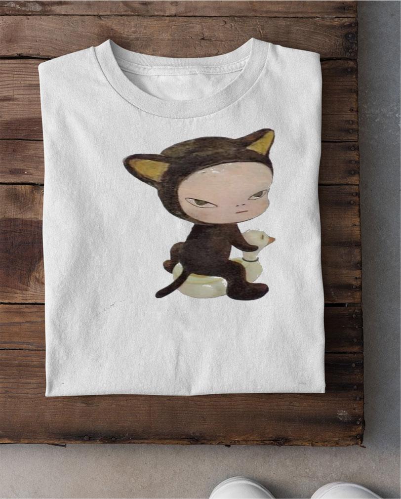 Yoshitomo Nara Harmless Kitty shirt