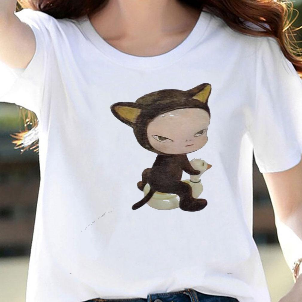 Yoshitomo Nara Harmless Kitty shirt