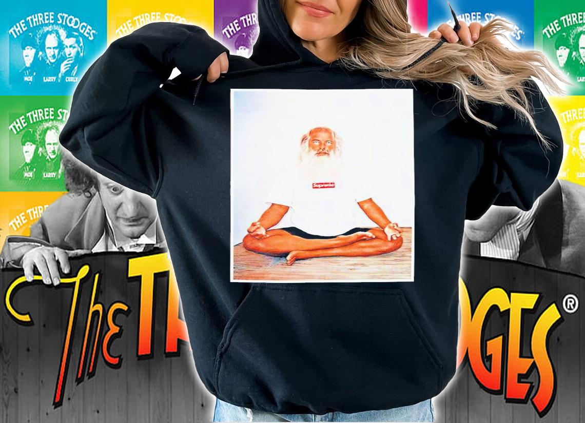 Supreme x Rick Rubin photo shirt hoodie
