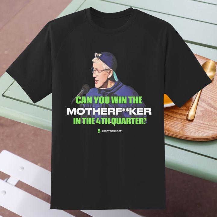 Win the 4th Quarter with Pete Carroll T-Shirt – Bold Style for Champions