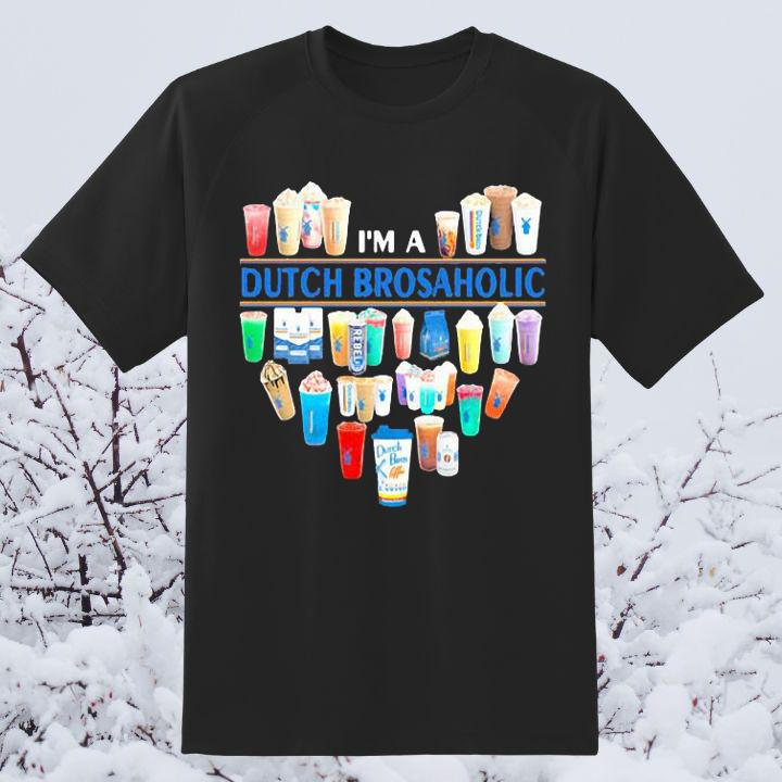 Premium Im A Dutch Bros Aholic Heart Love T-Shirt