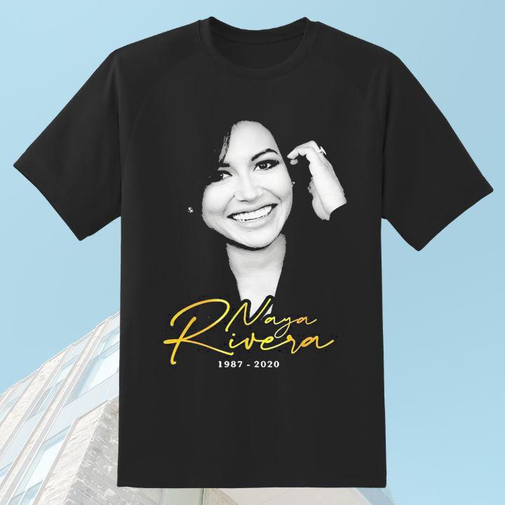 Glee Naya Rivera 1987-2020 Thank You For The Memories T-Shirt