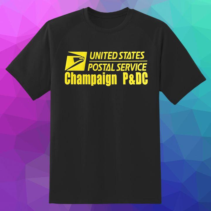 United States Postal Service Champaign P & Dc T-Shirt
