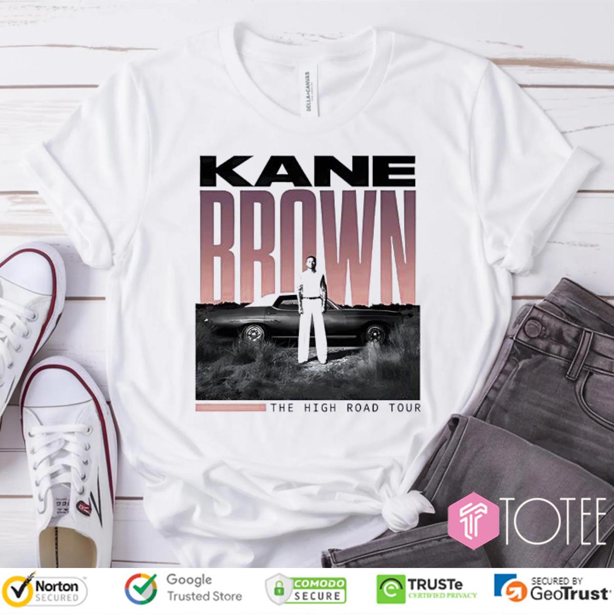 Kane Brown The High Road Tour 2024 Official Concert T-Shirt