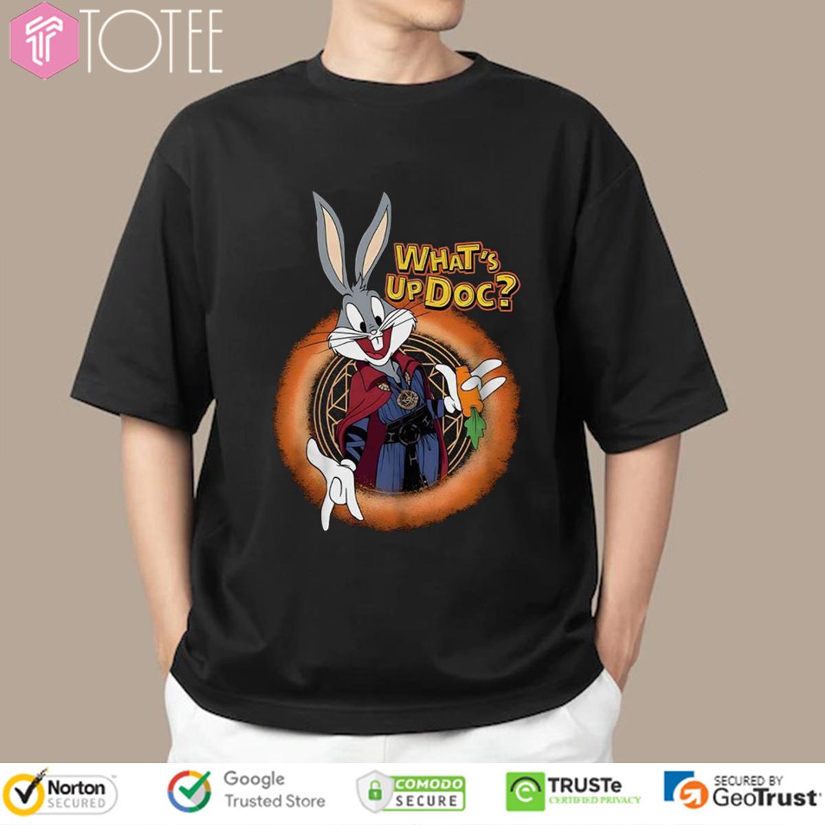 What's Up Doc Parody Marvel Doctor Strange Bugs Bunny Looney Tunes T-Shirt