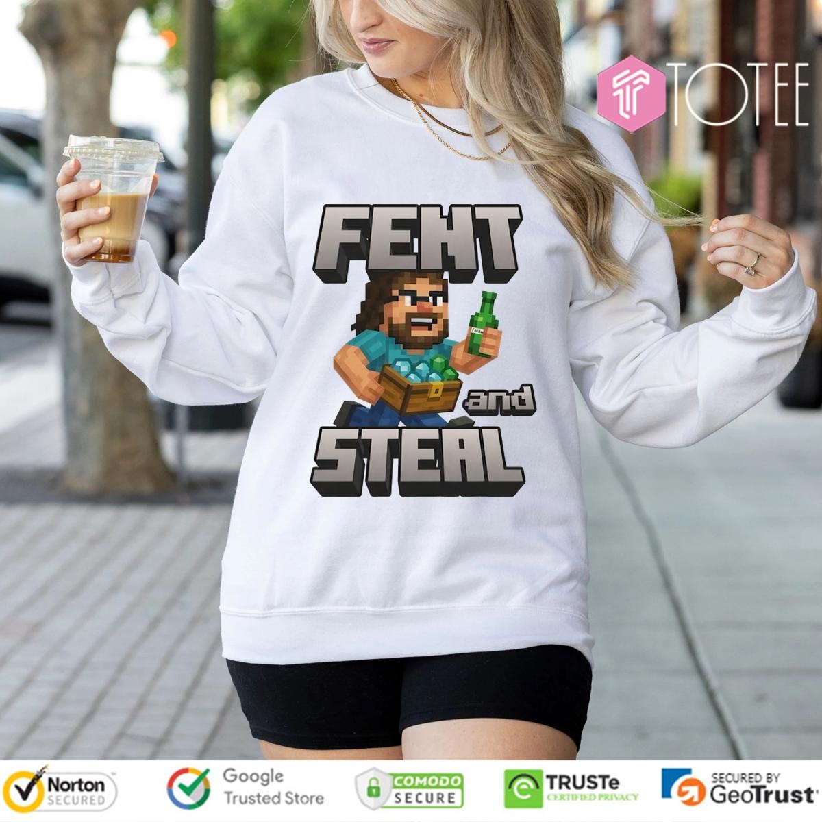 Fent And Steal Parody Beer Game sweatshirt