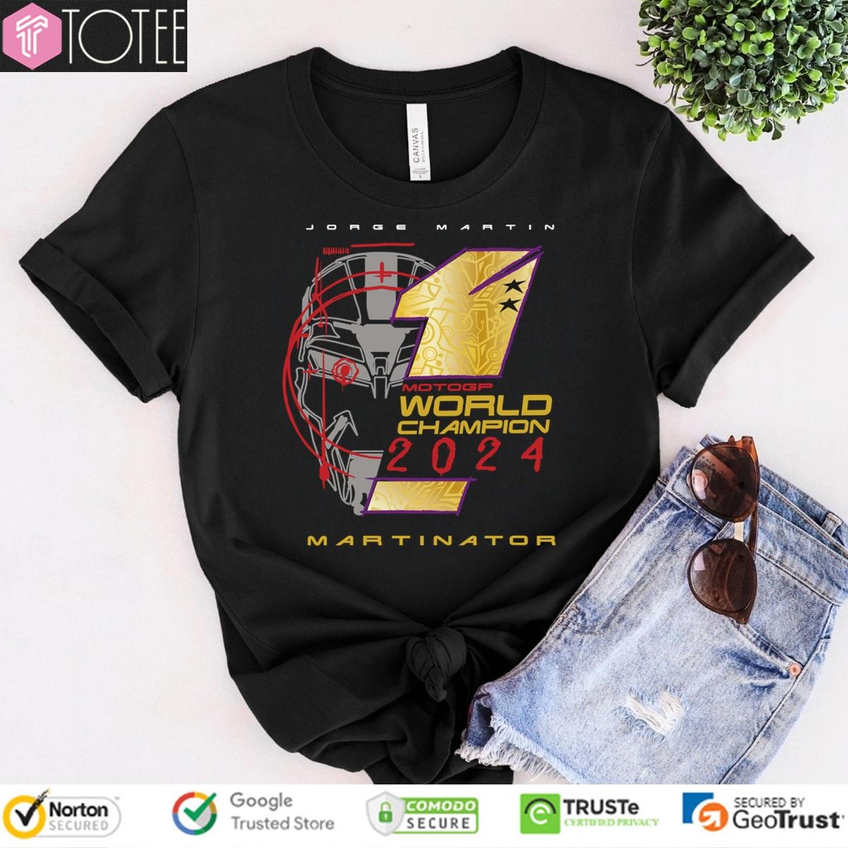 Jorge Martin 2024 Motogp World Champion T-shirt